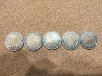 5x 2 Euro-Sondermünzen aus Deutschland Nordrhein-Westfalen - Remscheid Vorschau