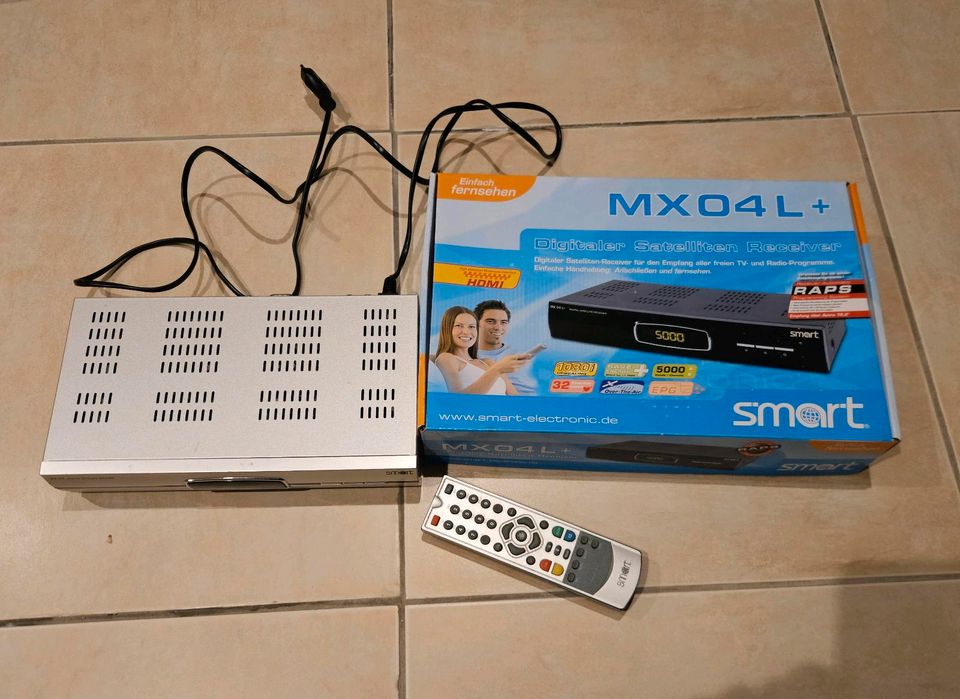 Smart MX 04  Sat-Receiver mit original Fernbedienung in Bellheim