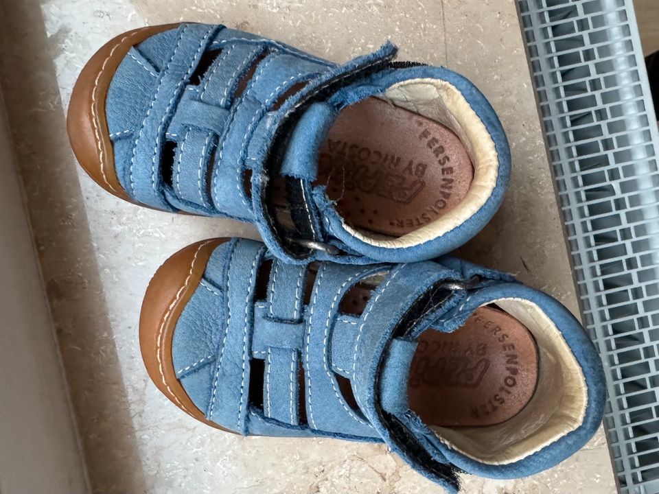 Ricosta Pepino Sandalen Gr. 19 blau Leder in Homburg