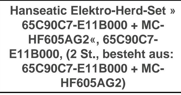 Elektroherdset in Bad Ems