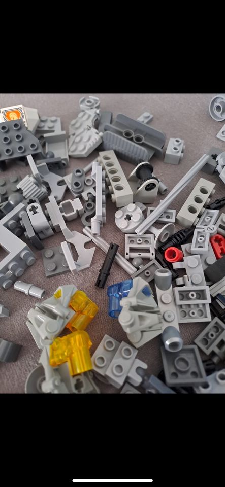 Lego Konvolut Technic/ Technik Mechanik Teile Grau in Guckheim
