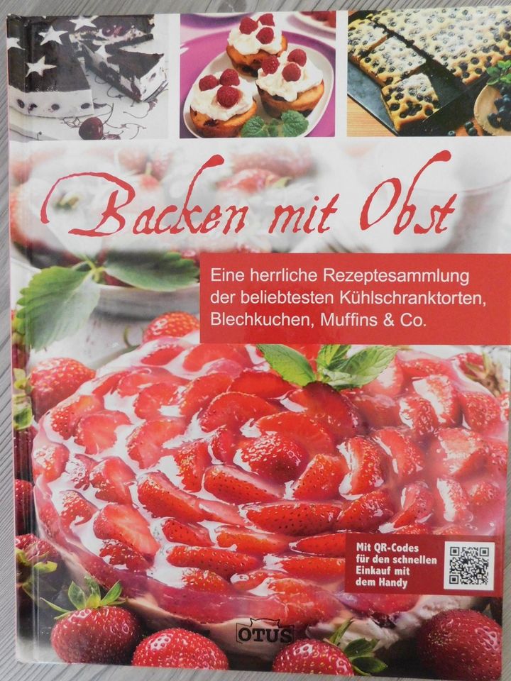 Backbuch Backen mit Obst (neu) in Wiggensbach