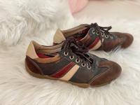 Geox Respina braun rot Gr. 37 echt Leder Wildleder Baden-Württemberg - Wertheim Vorschau