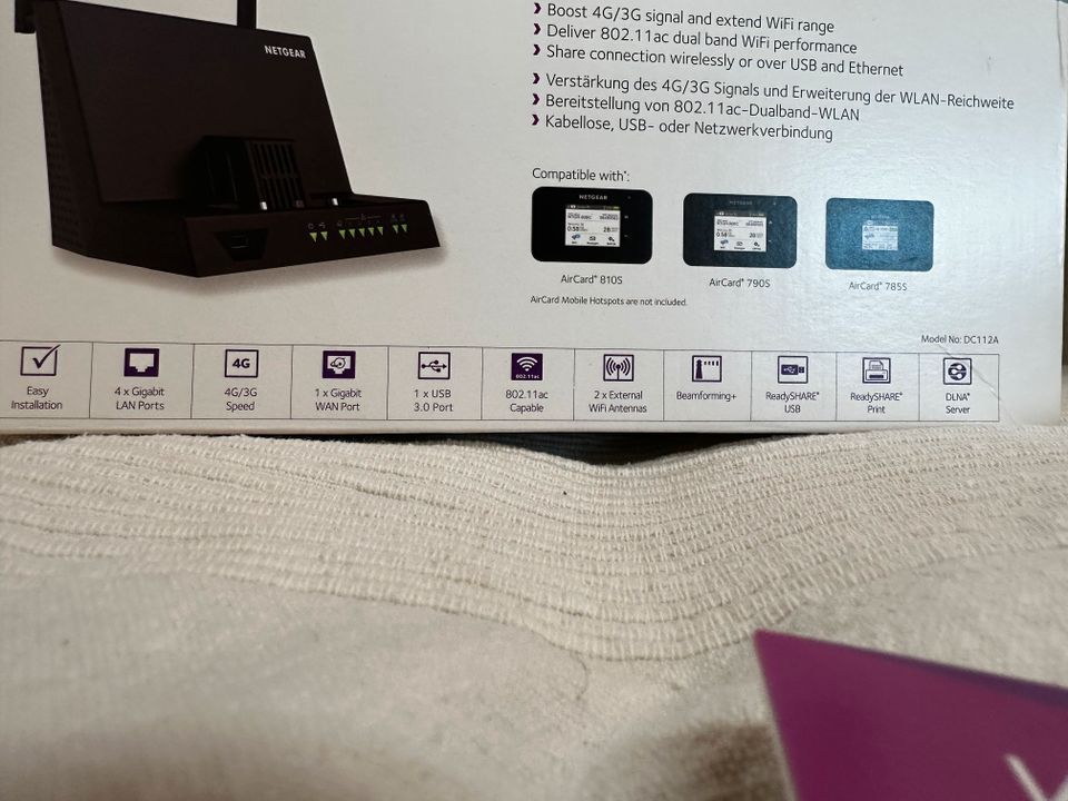 Netgear Aircard Smart Cradle Basis Station selten - ansehen! in Bingen