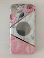 Handyhülle Hard Case für iPhone X Marmor Rose grau Berlin - Marienfelde Vorschau