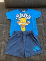 Kurzer Schlafanzug Pyjama Shorty Gr. 116 Simpsons Bayern - Alzenau Vorschau