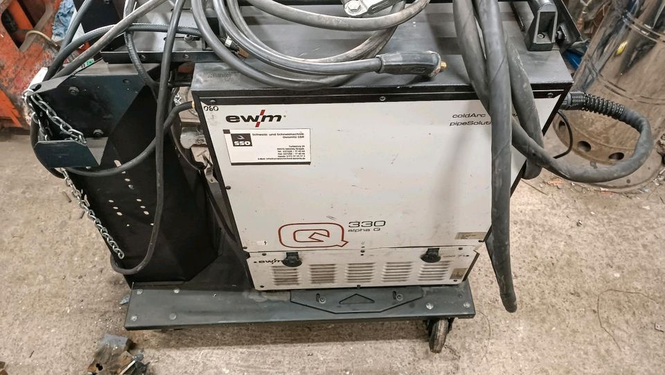 EWM Alpha Q330 Puls Schweißgerät Wassergekühlt in Fulda