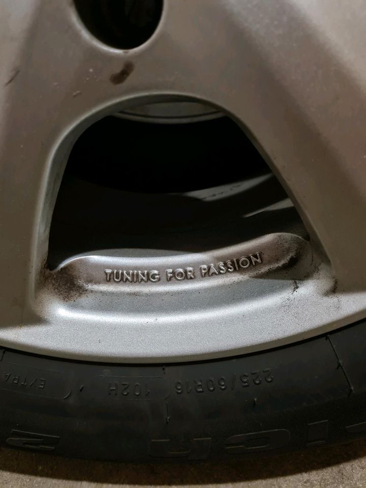 Winterräder Alufelgen MSW - 225/60 R16 102H - 5/112 - Citroen C5 in Nürnberg (Mittelfr)