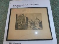 Historische Radierung: Ulm a.D. Fischerviertel C.F. Autenrieth Baden-Württemberg - Ulm Vorschau