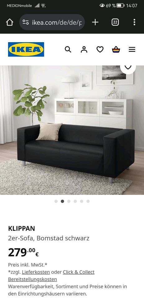 Ikea Klippan 2er Sofa in Ennepetal