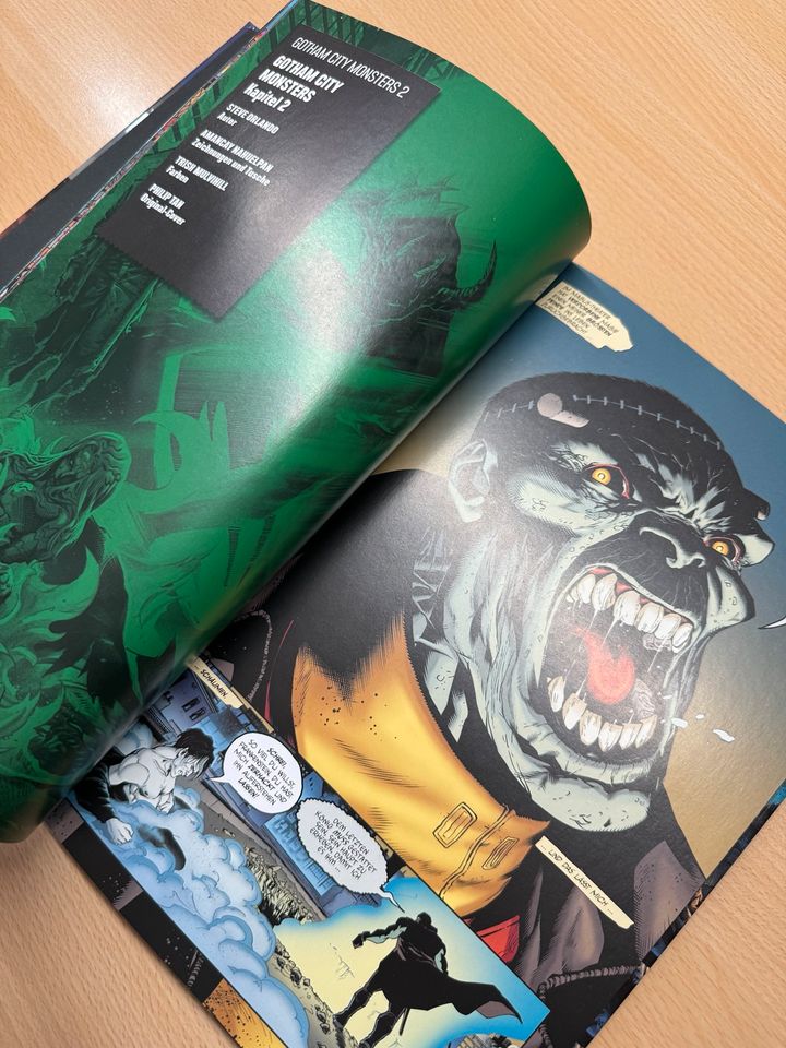 Gotham City Monsters Hardcover Comic in Goch