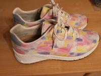 neue Rieker Damen Sneaker, Gr.41, weiß,gelb,rosa,lila, multicolor Baden-Württemberg - Mosbach Vorschau