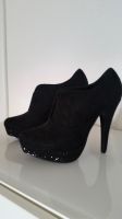 Plateau High Heels Pumps Schuhe mit Glitzersohle schwarz Berlin - Lichtenberg Vorschau