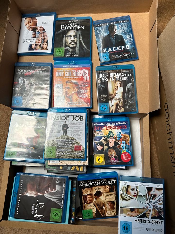 Blu-ray Filme alle 12 Stück nur ein Preis in Kempten