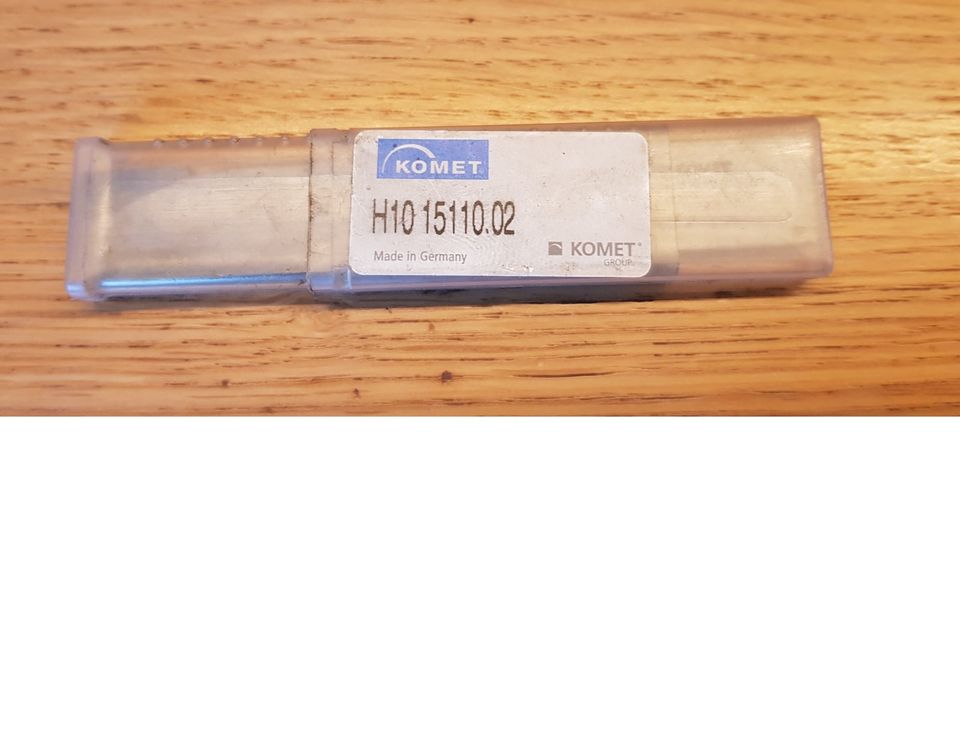 KOMET H10 15110.02 Hartmetall HSS Abstechmesser Größe A 1/2A in Leer (Ostfriesland)