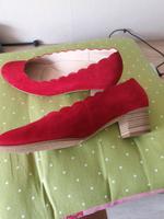 gabor 7.5 rote Wildleder pumps Nordrhein-Westfalen - Menden Vorschau