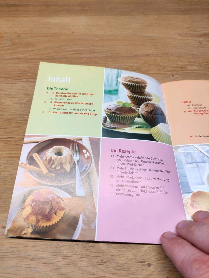 Muffins backbuch mehr neue Muffins kleine Kuchen großer Genuss 60 in Hof (Saale)