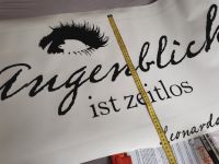 WANDTATTOO "Der Augenblick ist zeitlos" 120x 50cm Bayern - Sailauf Vorschau