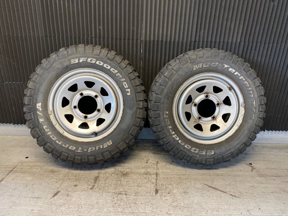 Lada Niva Taiga Felgen 215/75R15 100/97S BF Goodrich Mud-Terrain in Neu Ulm