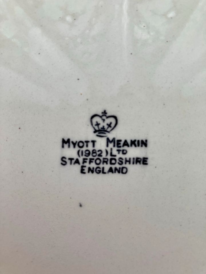 Sammler Weihnachtsteller 1987 - Myott Meakin (1982) - in Unterschleißheim