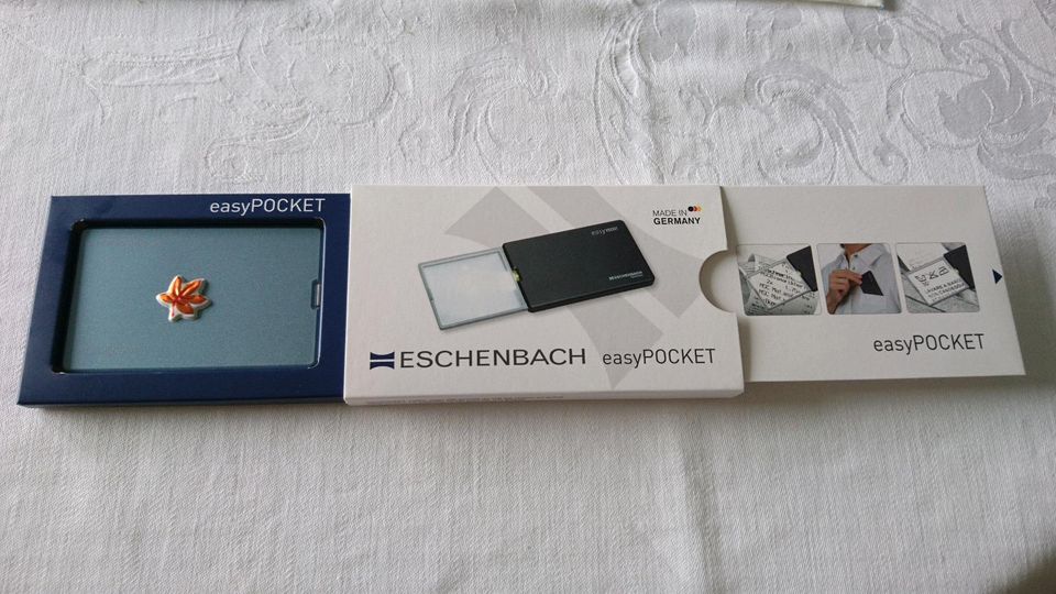 Seehilfe Eschenbach easy pocket Taschen - Lichtlupe LED 16D/4x in Berlin