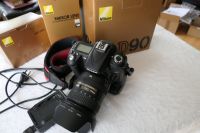 Nikon D90 mit Nikkor 16(!)-85mm mit Batteriegriff und Fototasche Brandenburg - Wochowsee Vorschau
