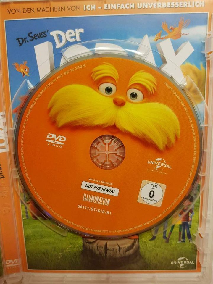 DVD Kinder Walt Disney Der Lorax in Naumburg (Saale)