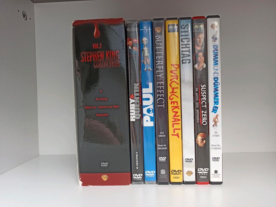Verkaufe Dvds / Stephen King Filme etc. in Stemwede