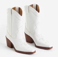NEUE H&M Boots Gr. 38 weiß Cowboy Festival Ankle Bayern - Ingolstadt Vorschau