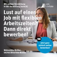 Wir suchen eine Verwaltungsfachkraft in Wolfen (m/w/d) Sachsen-Anhalt - Wolfen Vorschau