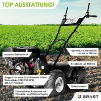 BRAST Ackerfräse BRB-AF 7500B&S 208cc zu verkaufen. Niedersachsen - Himmelpforten Vorschau