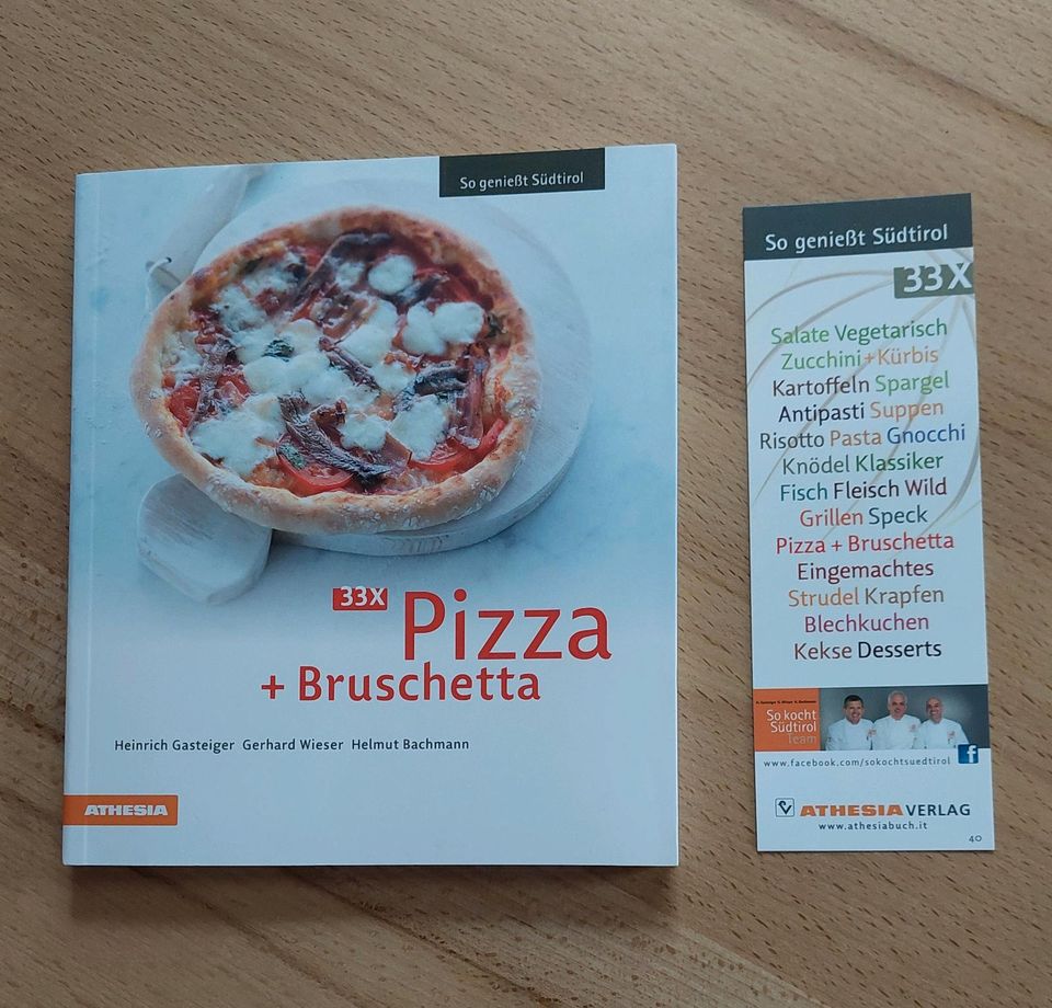 Nagelneues Kochbuch Pizza+Bruschetta in Würzburg