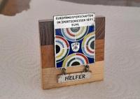 Suhl DDR  Ostalgie Abzeichen  + Ständer  Sportschiessen 1971 Baden-Württemberg - Ehningen Vorschau