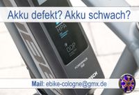 Bosch Ebike E-Bike Fahrrad kaputt | Akku Reparatur Zellentausch Köln - Köln Merheim Vorschau