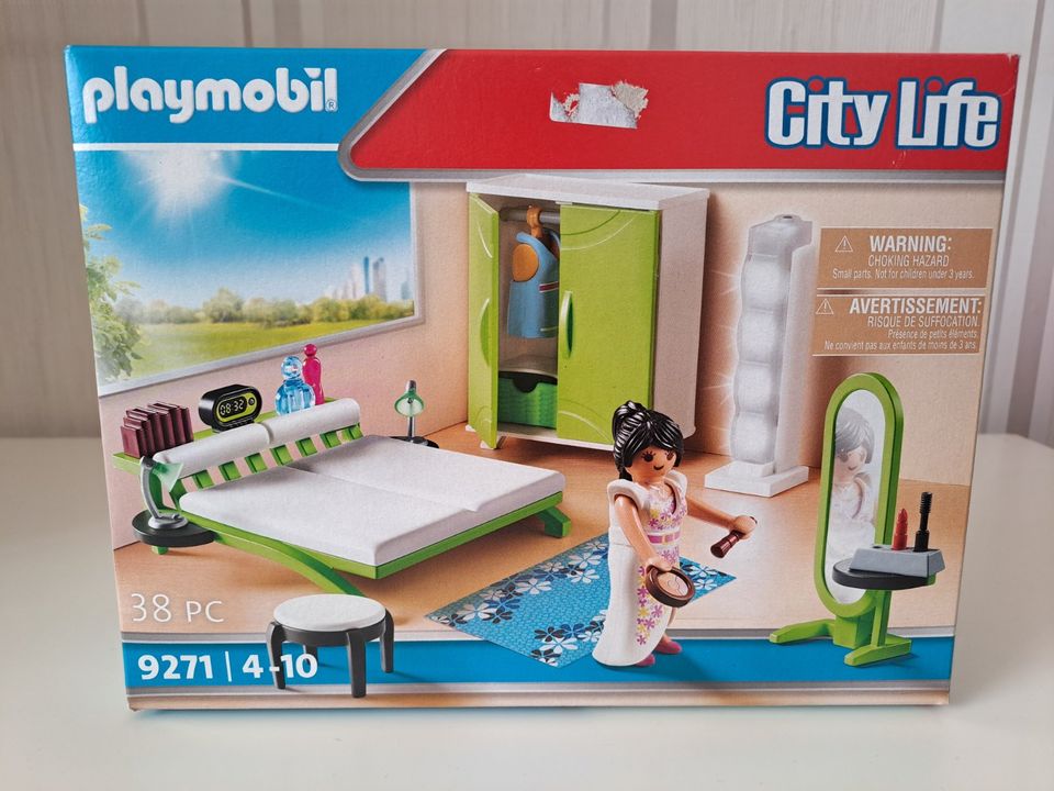 Playmobil Schlafzimmer im neuwertigen Zustand in Lachendorf