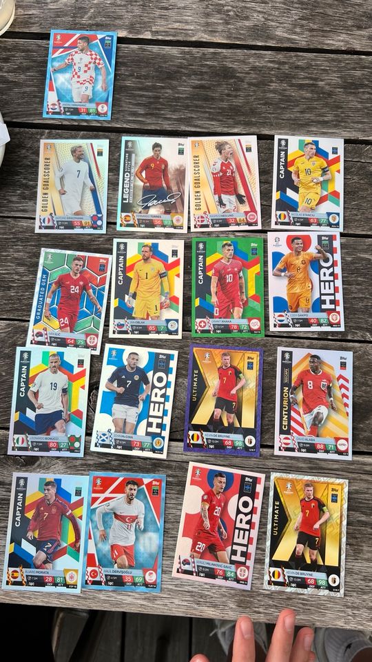 Topps Match Attax Trading Cards EURO 2024 in Lindau
