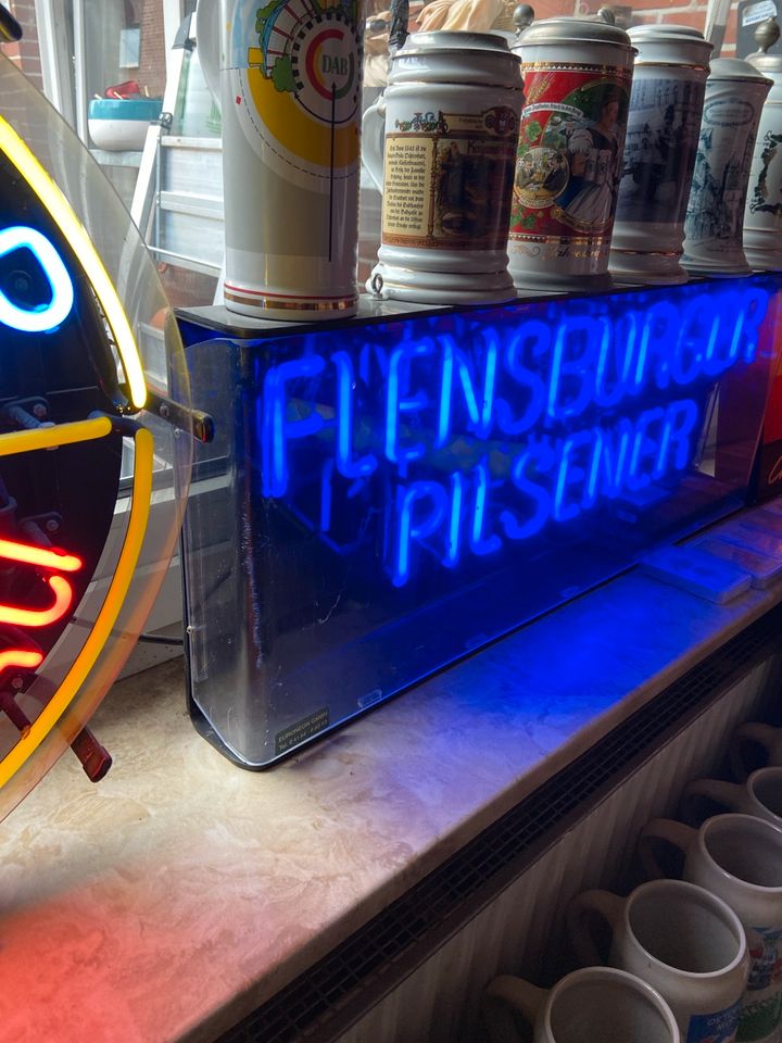 Flensburger Pilsener Neon Lampe in Rendsburg