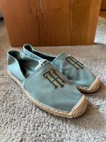 Tommy Hilfiger Espadrilles Slipper Loafer Mokassin hellblau grün Bayern - Schwebheim Vorschau