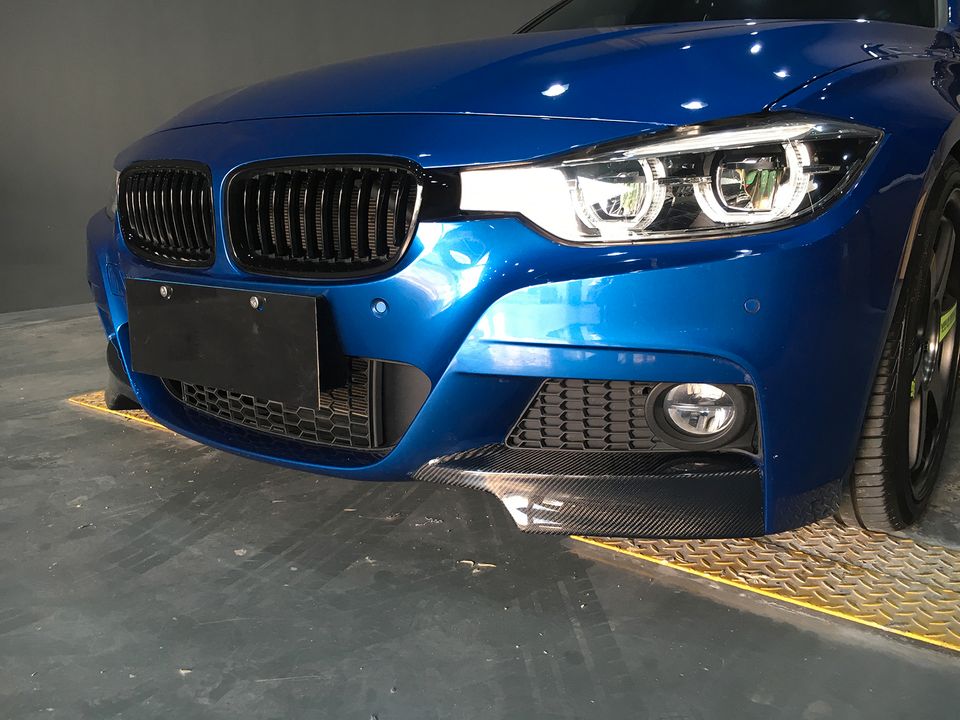 Frontlippe Frontspoiler Flaps für BMW 3er F30 mit M Paket CARBON in Bayern  - Weißensberg, Tuning & Styling Anzeigen