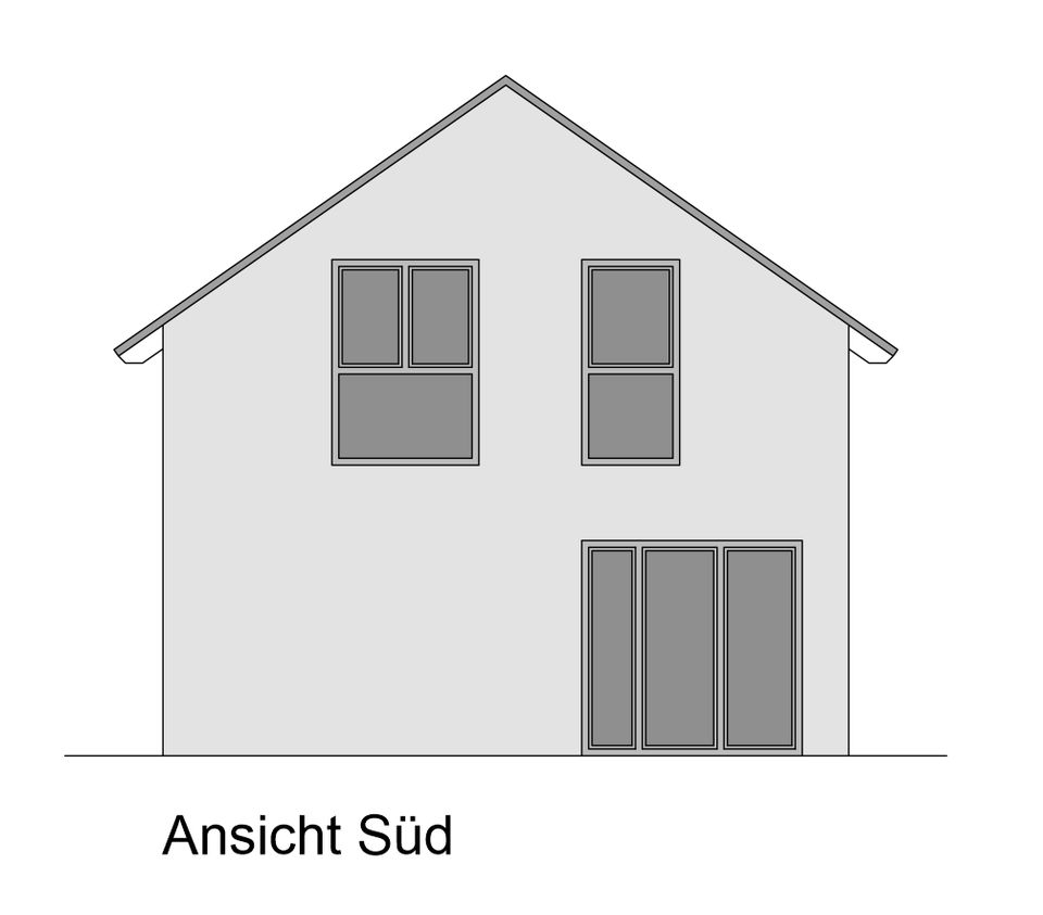 Neubau Einfamilienhaus als Ausbauhaus mit Grundstück in Rodgau in Rodgau