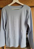 Damen T-Shirts, Gr. L (m.E. eher M), Langarm, hellblau, Baumwolle Kiel - Mitte Vorschau