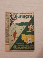 Wander- u. Wintersportkarte Thüringen DDR 1957 Berlin - Köpenick Vorschau