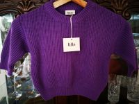 NEU Lillé Lille Chunky Knit Strickpullover lila Gr. 1/2 Jahre Brandenburg - Hoppegarten Vorschau