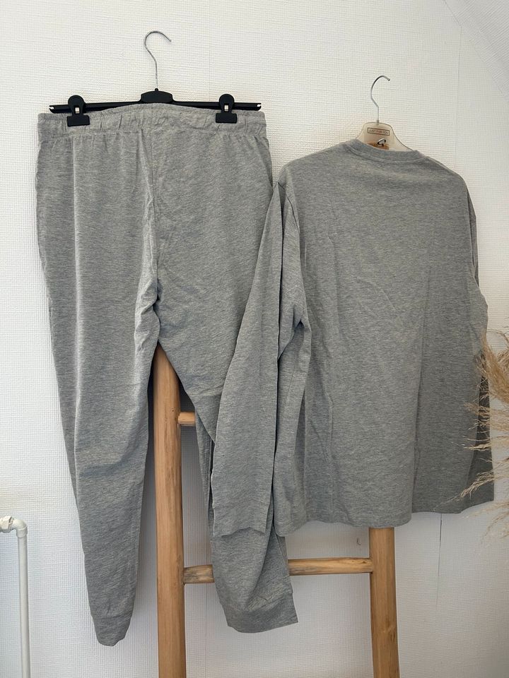 Mango Herren Basic Pyjama Schlafanzug Gr. L neu in Bünde