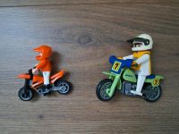 2 Playmobil Motocross Fahrer, Motorrad Fahrer Nordrhein-Westfalen - Sprockhövel Vorschau