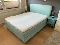 ! IKEA Bett Boxspringbett DUNVIK 160 x 200 mint grün türkis Bett Nordrhein-Westfalen - Langenfeld Vorschau