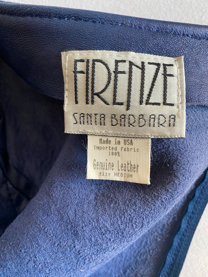 Firenze Lederkleid für einen tollen Auftritt  36/38 in Meine