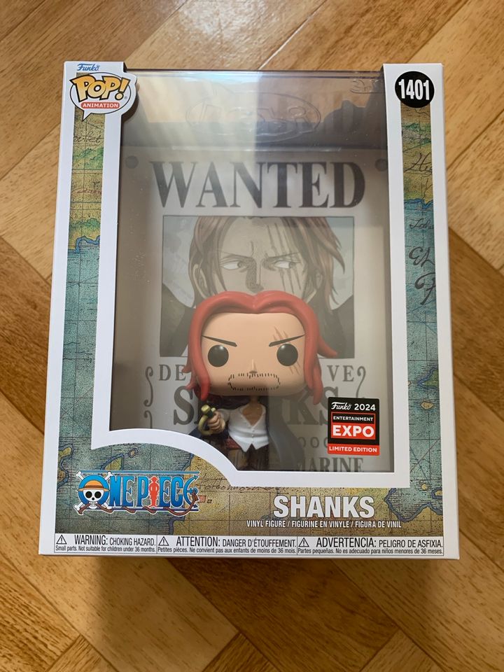 Funko Pop One piece 1401 Shanks wanted 2024 Entertainment Expo in Hamburg