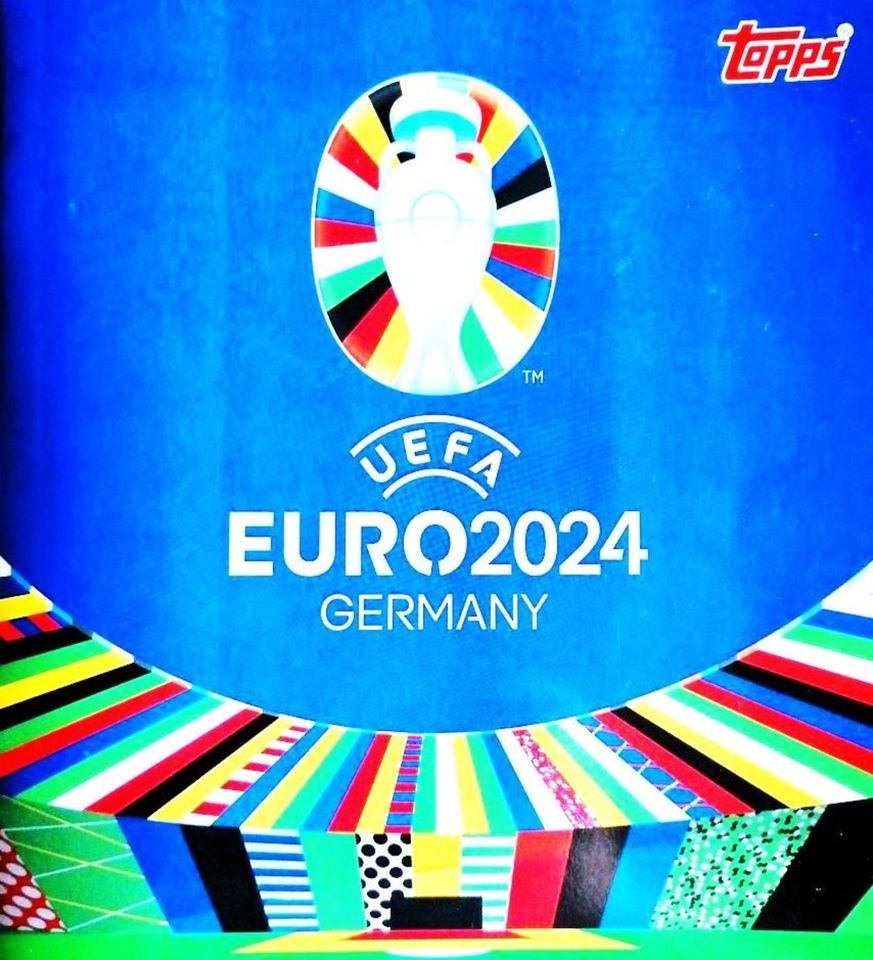 TOPPS UEFA EM 2024 Sticker zum  Verkauf in Klettbach