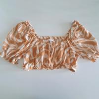 H&M Sommerbluse Sommertop schulterfrei Cropped Bad Godesberg - Schweinheim Vorschau